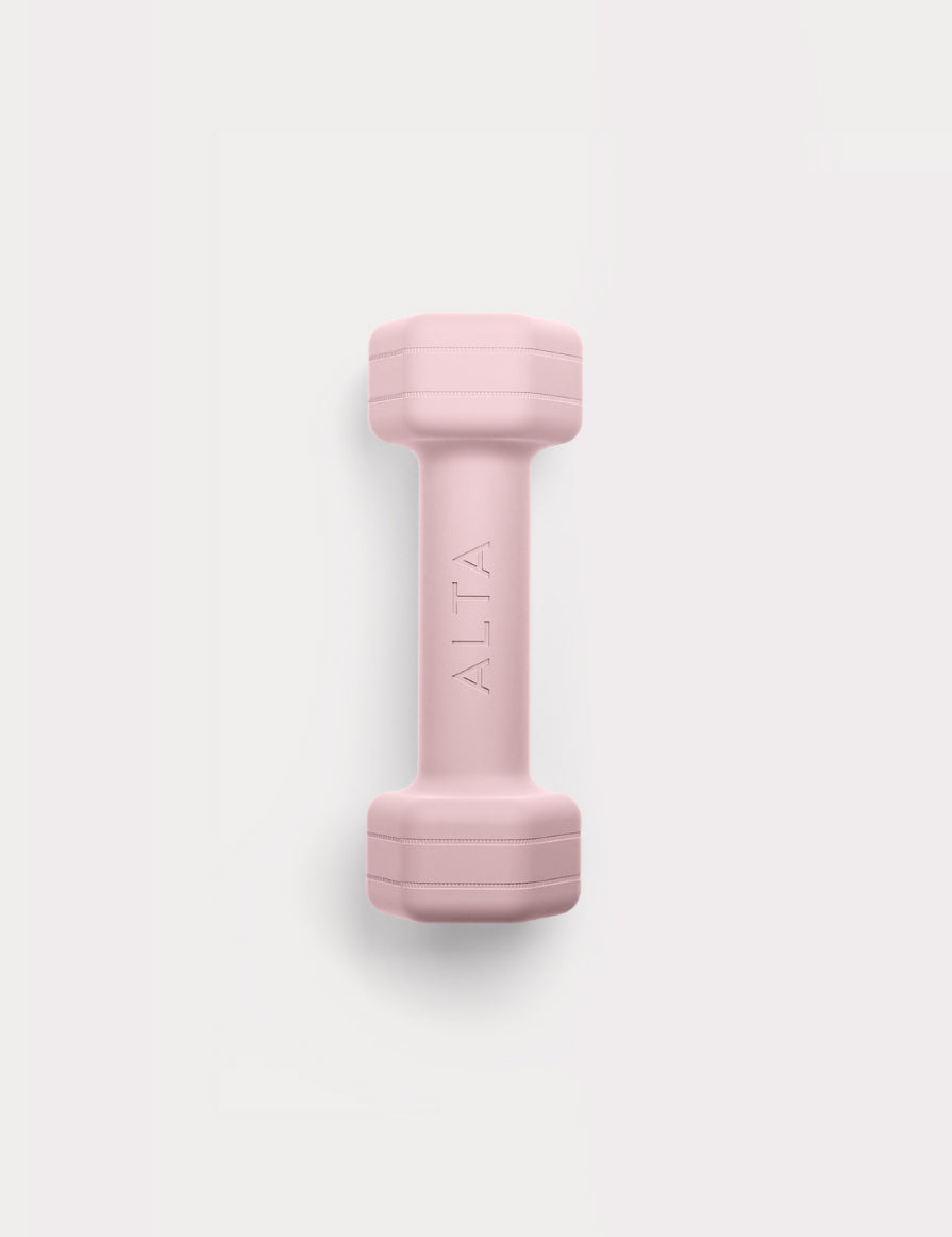 pink dumbbell