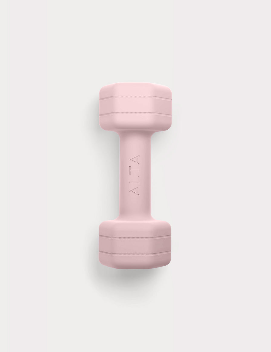 pink dumbbell