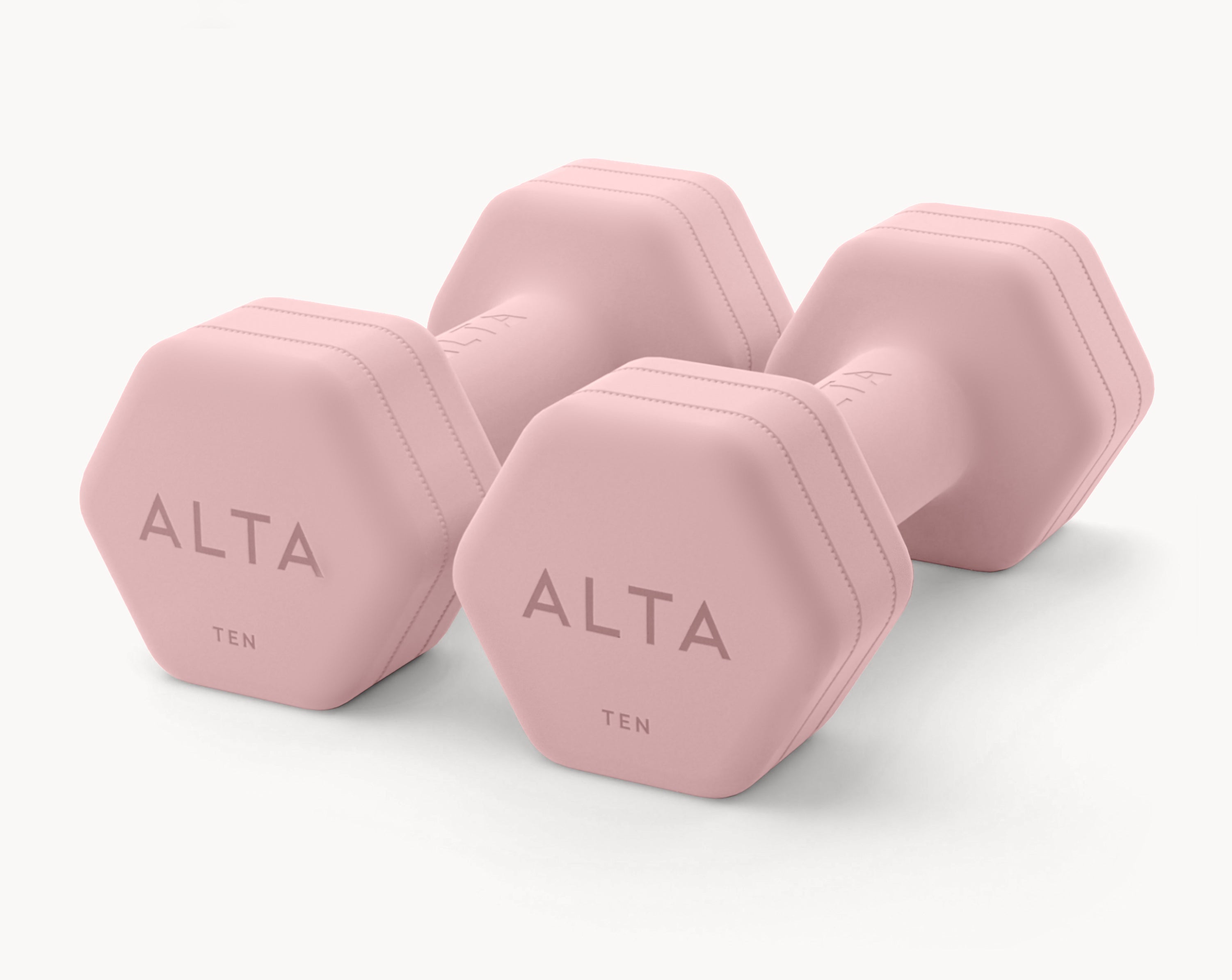 Pink 10 lb best sale dumbbells